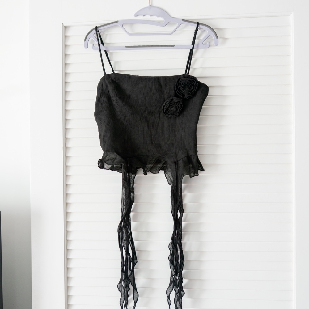 Black Zara camisole